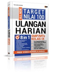 Image of All New Target Nilai 100: Ulangan Harian SMP/MTs Kelas IX