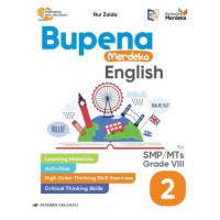 Image of Bupena Merdeka English untuk kelas 2 SMP/MTs