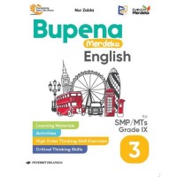 Image of Bupena Merdeka English untuk kelas 3 SMP/MTs