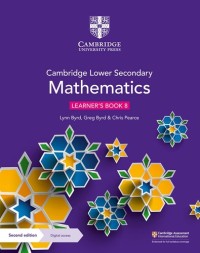 Image of Cambridge Lower Secondary: Mathematics Learner's Book 8