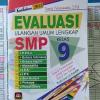 Image of Evaluasi Ulangan Umum Lengkap SMP Kelas 9 Kurikulum 2013