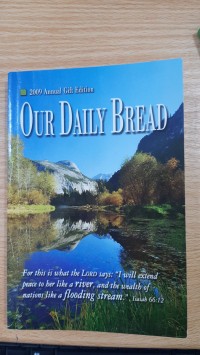 Image of Our Daily Bread: for personal and family devotions