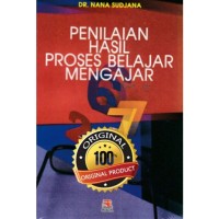 Image of Penilaian Hasil Proses Belajar Mengajar